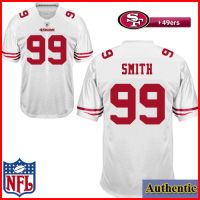 San Francisco 49ers NFL Authentic White Football Jersey #99 Aldon Smith