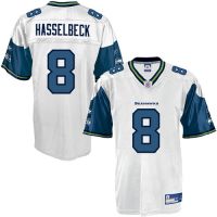 Seattle Seahawks NFL White Football Jersey #8 Matt Hasselbeck