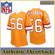 Tampa Bay Buccaneers Authentic Style Throwback Orange Jersey #56 Hardy Nickerson