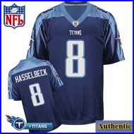 Tennessee Titans Nike Elite Style Alternate Blue Jersey #8 Mariota