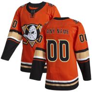 Anaheim Ducks NHL T21 Orange  Hockey Game Jersey