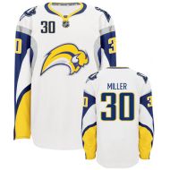 Buffalo Sabres Authentic Style White Hockey Jersey #30 Ryan Miller