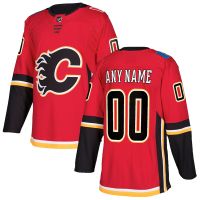 Calgary Flames NHL Premium Alt Red T21 Hockey Game Jersey