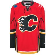 Calgary Flames NHL Premium Red Hockey Game Jersey