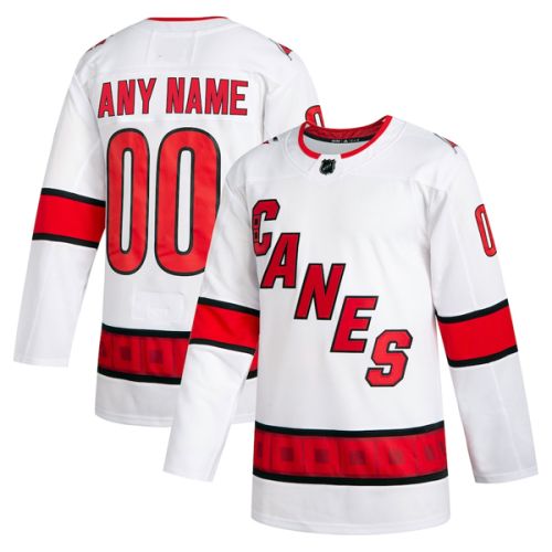 Carolina Hurricanes NHL Premium T21 White  Hockey Game Jersey