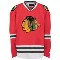 Chicago Blackhawks NHL Premium Red Hockey Game Jersey