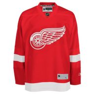 Detroit Red Wings NHL Premium Red Hockey Game Jersey