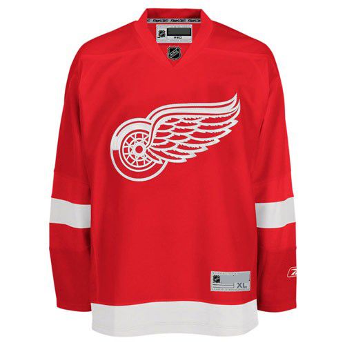 Detroit Red Wings NHL Premium Red Hockey Game Jersey