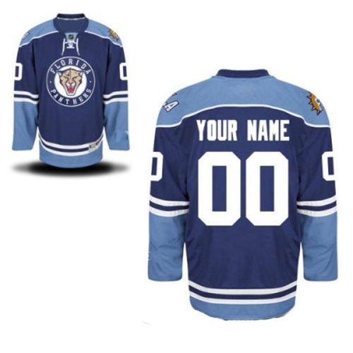 Florida Panthers NHL Premium Alternate Blue Hockey Jersey (Custom or Blank)