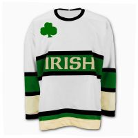 St. Patrick's Irish Murphy Replica White Hockey Jersey Any Name Number