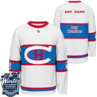 Montreal Canadiens  2016 Winter Classic Mens White Jersey Custom or Blank 