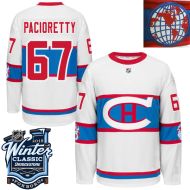 Montreal Canadiens  2016 Winter Classic Mens White Jersey 67 Max Pacioretty 
