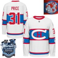 Montreal Canadiens  2016 Winter Classic Mens White Jersey 31 Carey Price 