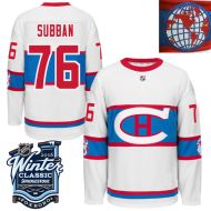 Montreal Canadiens  2016 Winter Classic Mens White Jersey 76 PK Subban 