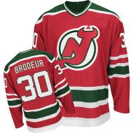 New Jersey Devils Authentic Style Red Game Jersey #30 Martin Brodeur