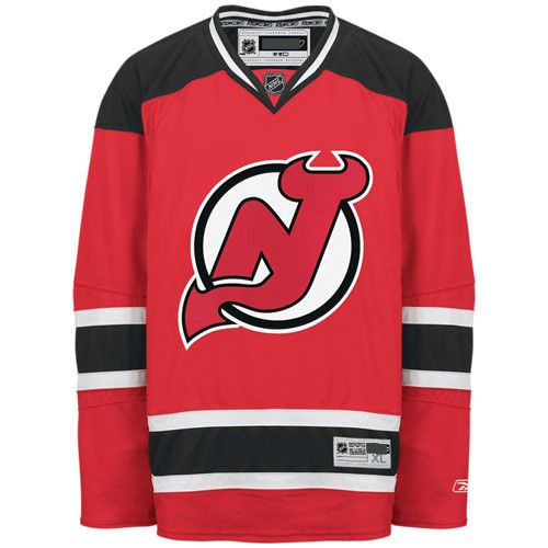 New Jersey Devils NHL Premium Red Hockey Game Jersey
