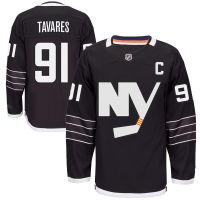 New York Islanders NHL Authentic Alt Black Hockey 2015 - 2016 Jersey (Custom or Blank)