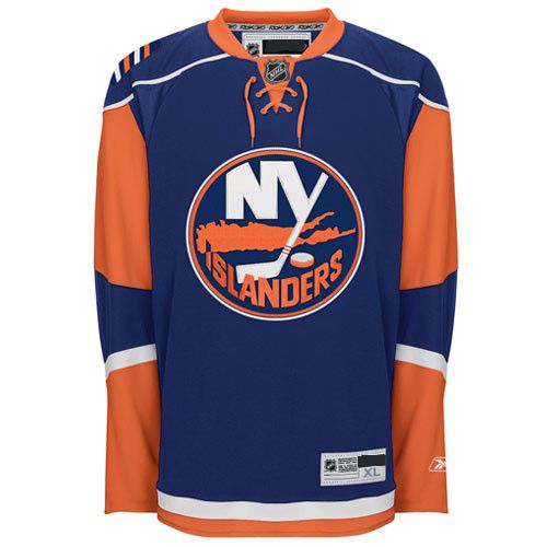New York Islanders NHL Classic Navy Blue Hockey Game Jersey