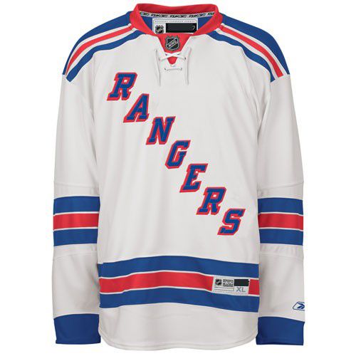 New York Rangers NHL Premium White Hockey Game Jersey