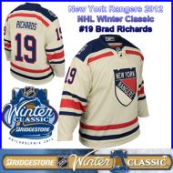 New York Rangers 2012 NHL Winter Classic Hockey Jersey 19 Brad Richards