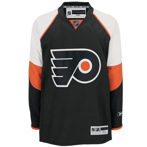 Philadelphia Flyers NHL Premium Black Hockey Game Jersey