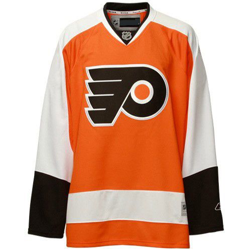 Philadelphia Flyers NHL Premium Orange Hockey Game Jersey