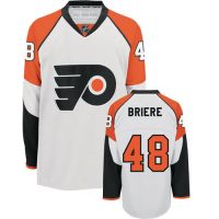 Philadelphia Flyers Authentic Style White Game Jersey #48 Daniel Briere