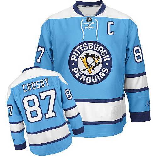 Sidney Crosby Pittsburgh Penguins Penguins Jersey light blue