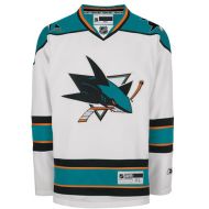 San Jose Sharks NHL Premium White Hockey Game Jersey