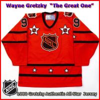 Wayne Gretzky 1980 NHL Authentic Style All Star Game Jersey