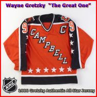 Wayne Gretzky 1986 NHL Authentic Style All Star Game Jersey