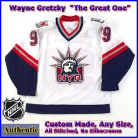 Wayne Gretzky 99 New York Rangers Authentic Style Alt White Hockey Jersey