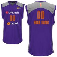 WNBA Phoenix Mercury Authentic Design Ladies Purple Jersey (Custom or Blank)