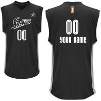 WNBA San Antonio Stars  Authentic Design Ladies Black Jersey (Custom or Blank)