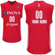 WNBA  Washington Mystics Authentic Design Ladies Red Jersey (Custom or Blank)