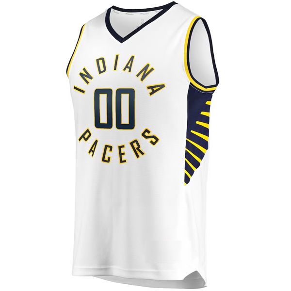 Big & Tall Men's Custom Indiana Pacers Adidas Authentic White ized Home  Jersey