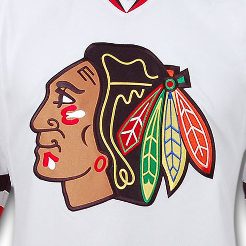 Men's Chicago Blackhawks Clark Griswold Christmas Vacation White Hockey  Jersey